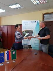 Podpis pogodbe za izvedbo stalne razstave »Narava Bele krajine« 1